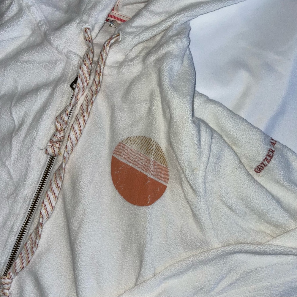 White Zip Jacket - Picture 3 of 5